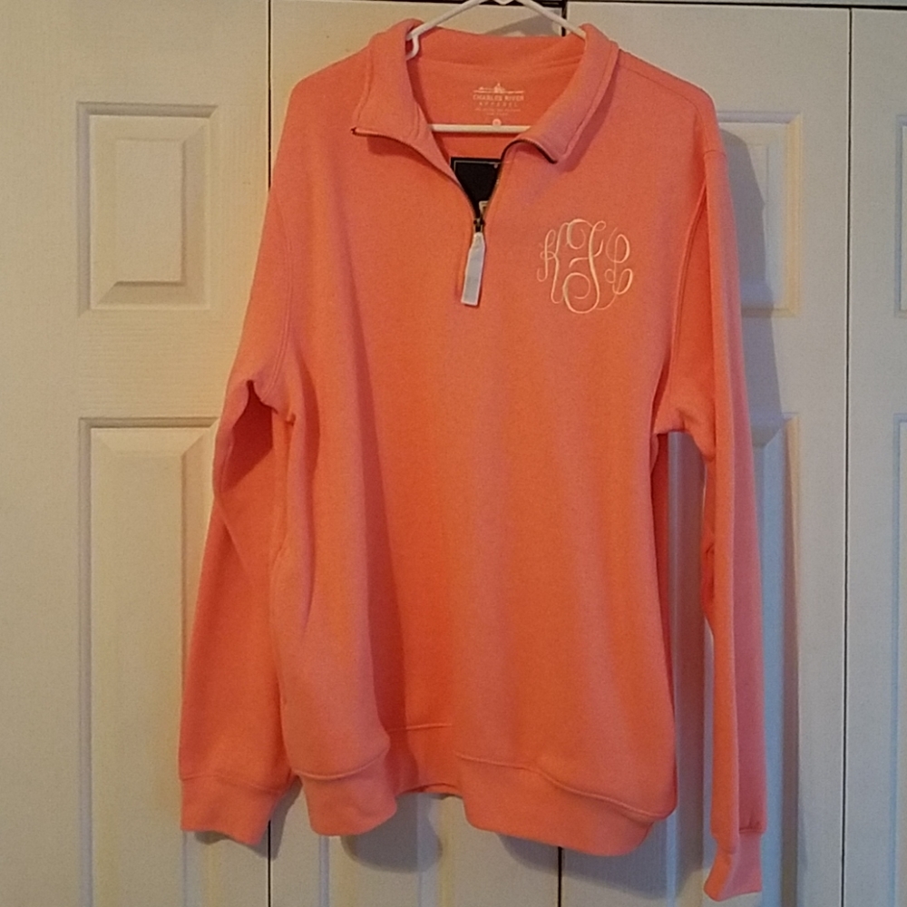 Charles River quarter zip sweatshirt
